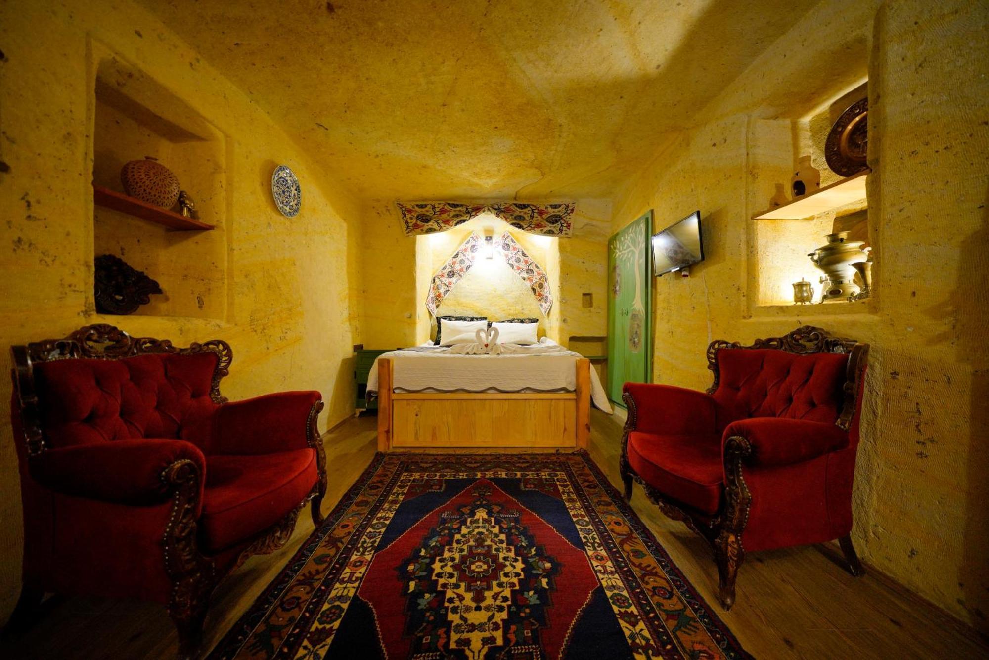 Antik Cave House Hotel อูร์กุบ ภายนอก รูปภาพ
