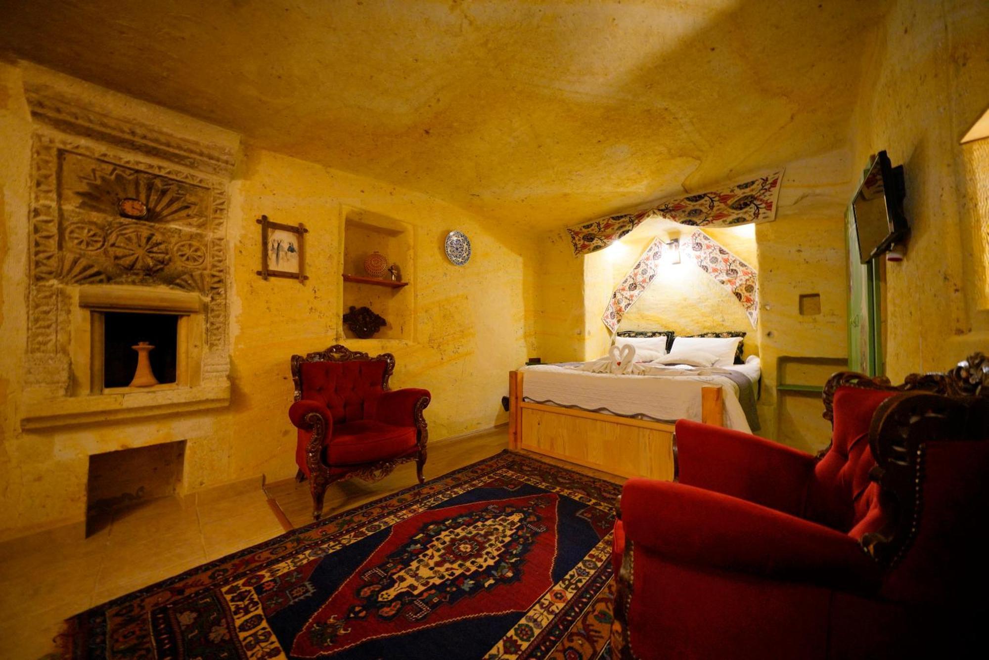 Antik Cave House Hotel อูร์กุบ ภายนอก รูปภาพ